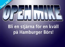 Open Mike på Hamburger Börs! - Open MIke